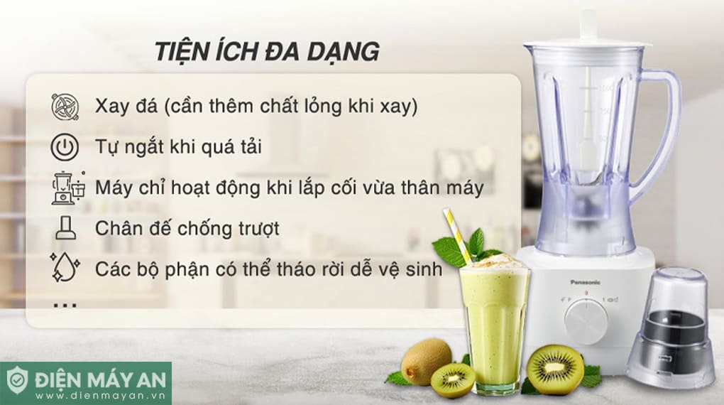 Máy xay sinh tố đa năng Panasonic MX-EP3111WRA
